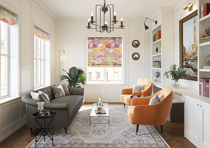 Kolkata Velvet, Summer Haze - Twist&Fit Roman Blind - Image 8